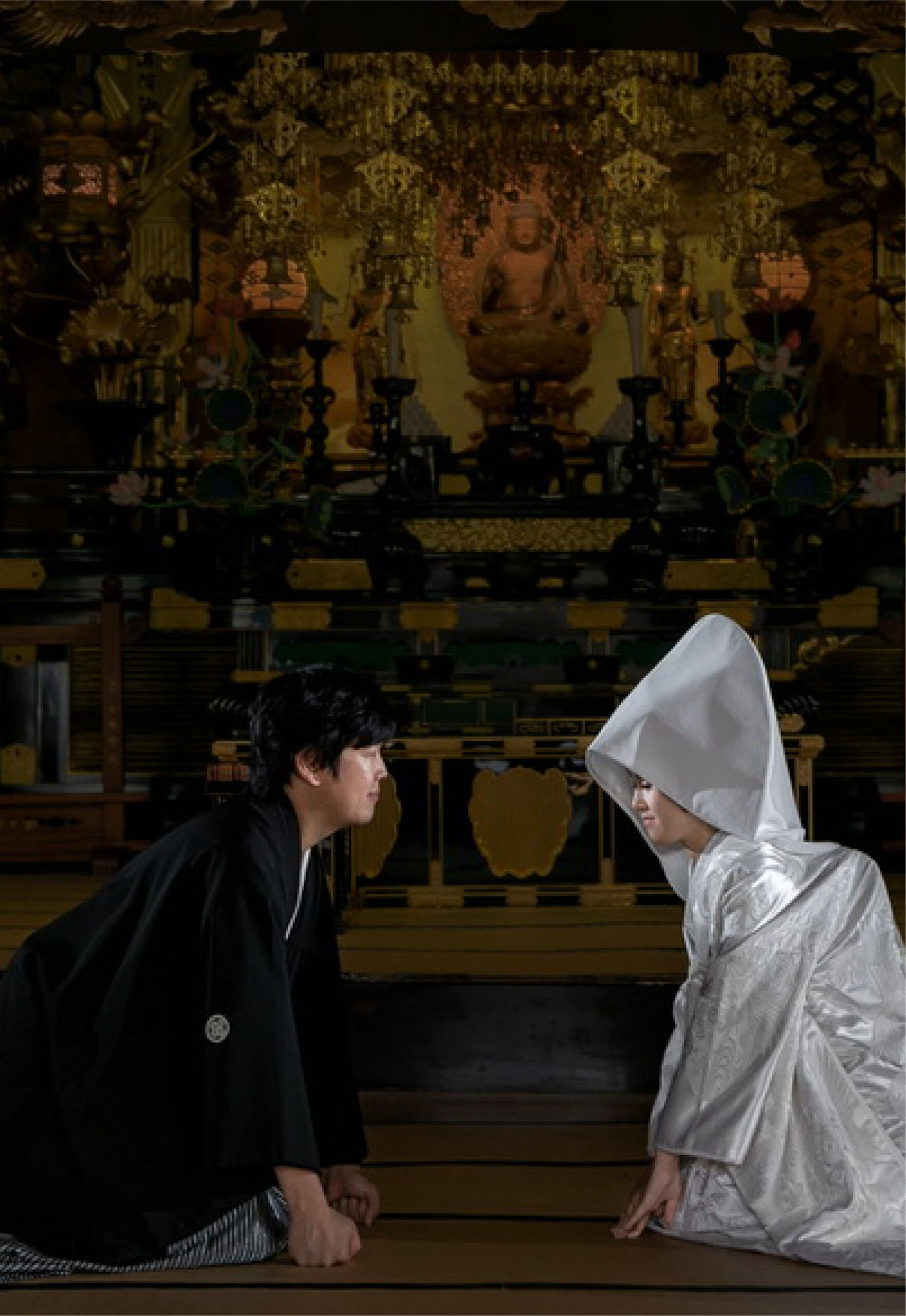 KAMAKURA 和装・白無垢の男女