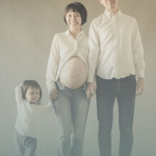 親子3人